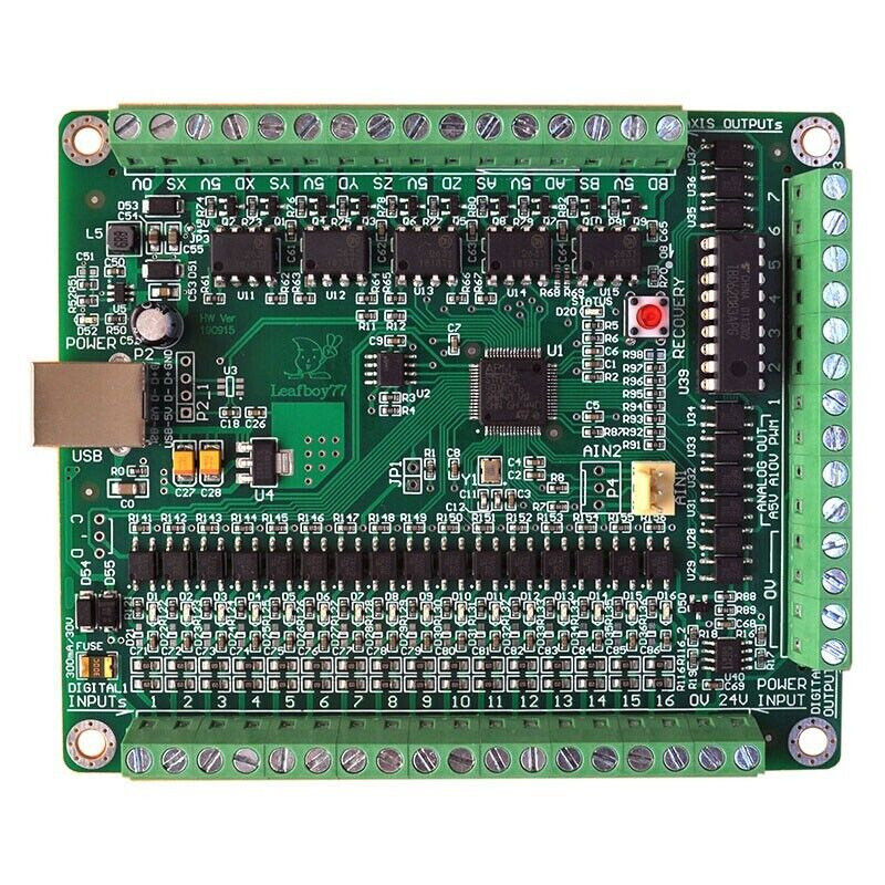 LF77-AKZ250-USB3-NPN(B) Mach3 USB Interface 5-Axis CNC Board Motion Controller