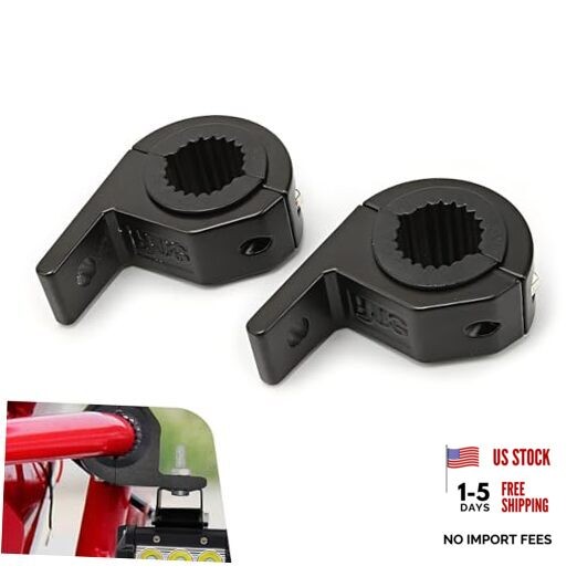 2 PCS Motorcycle Spotlight Bracket, Motorcycle Horizontal Light Mount Clamp