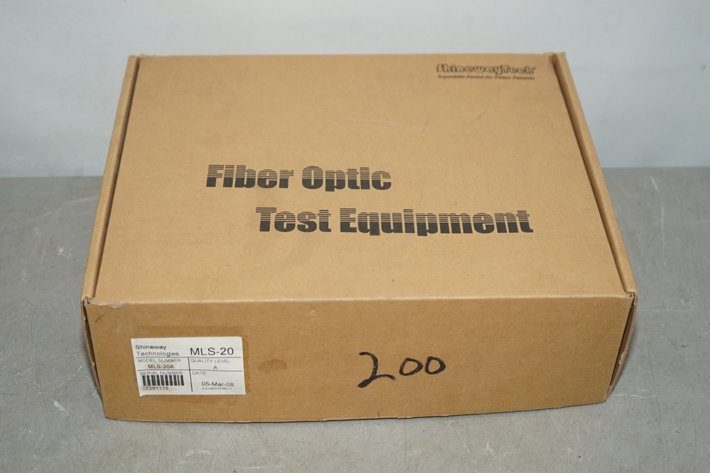 ^ Shineway Tech MLS-20A Multi-wavelength Laser Source #X5271