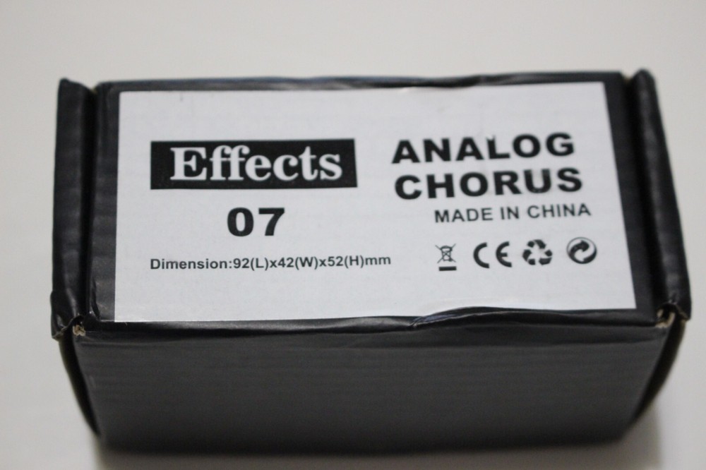 EFFECTS 07 ANALOG CHORUS 92 X 42 X 52MM