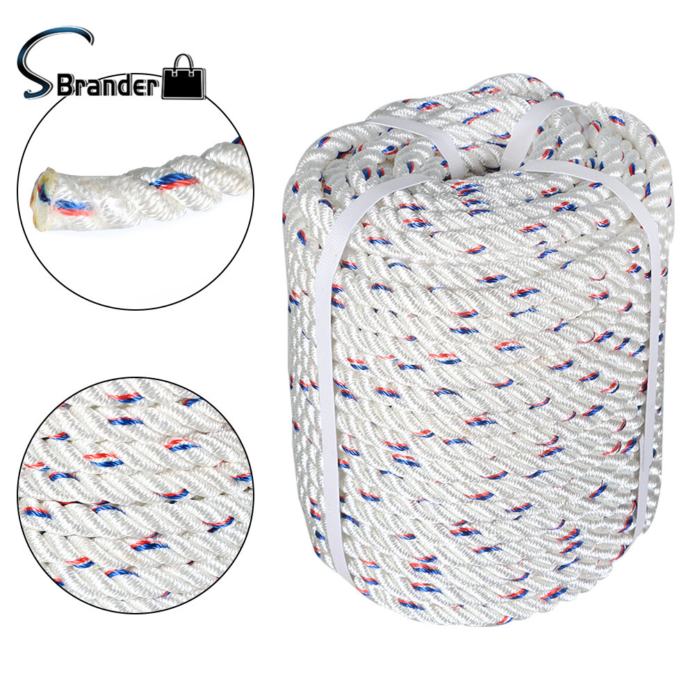 5/8"x 150' Double Braid Polyester Arborist Bull Rope Tree Rigging Line