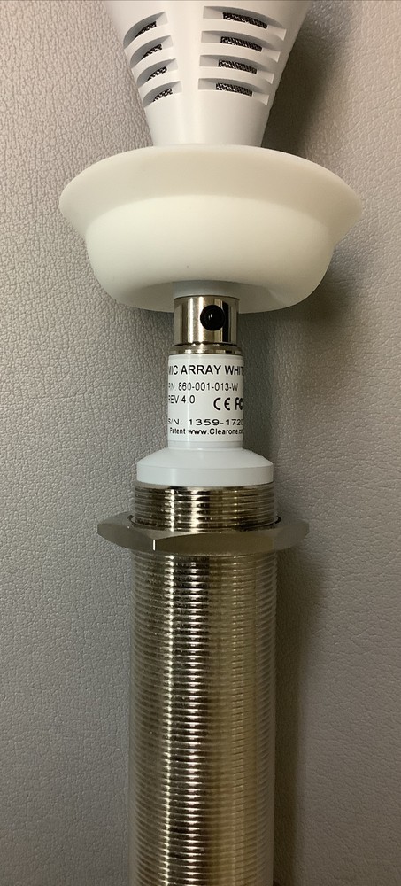 ClearOne 860-001-013-W Ceiling Microphone Array *NO CABLE* (r14)