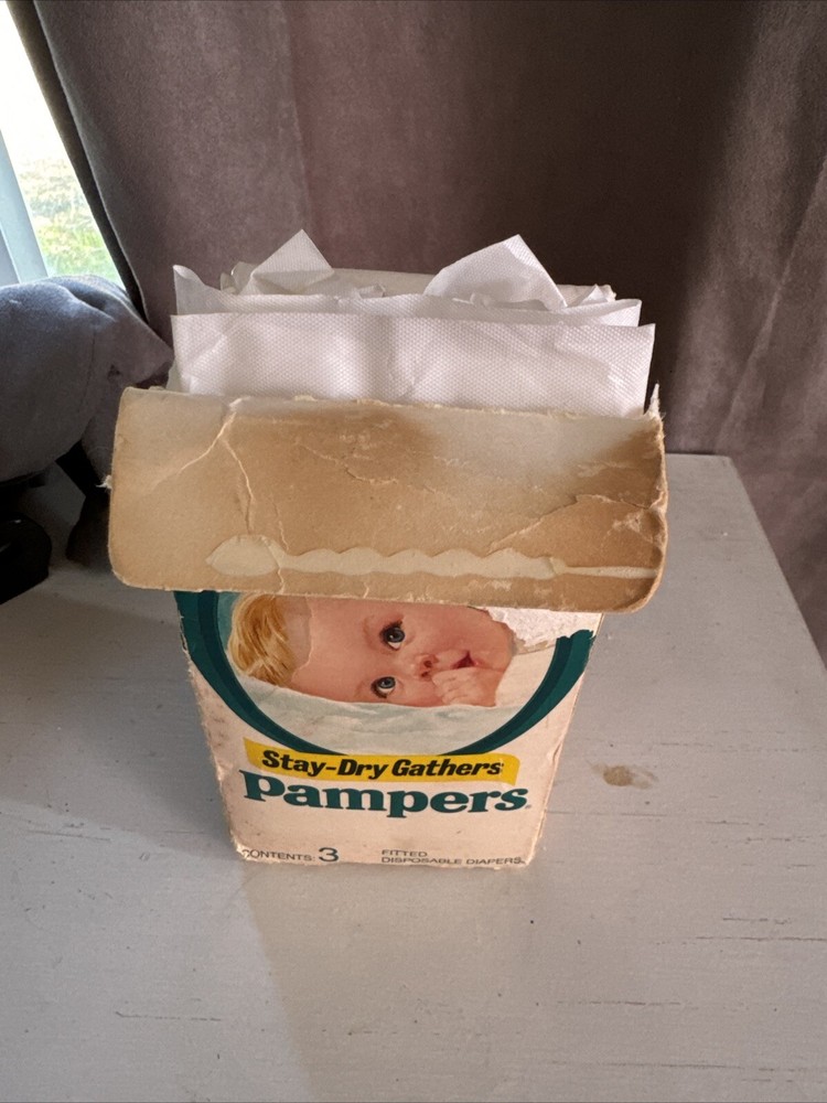 vintage pampers diapers