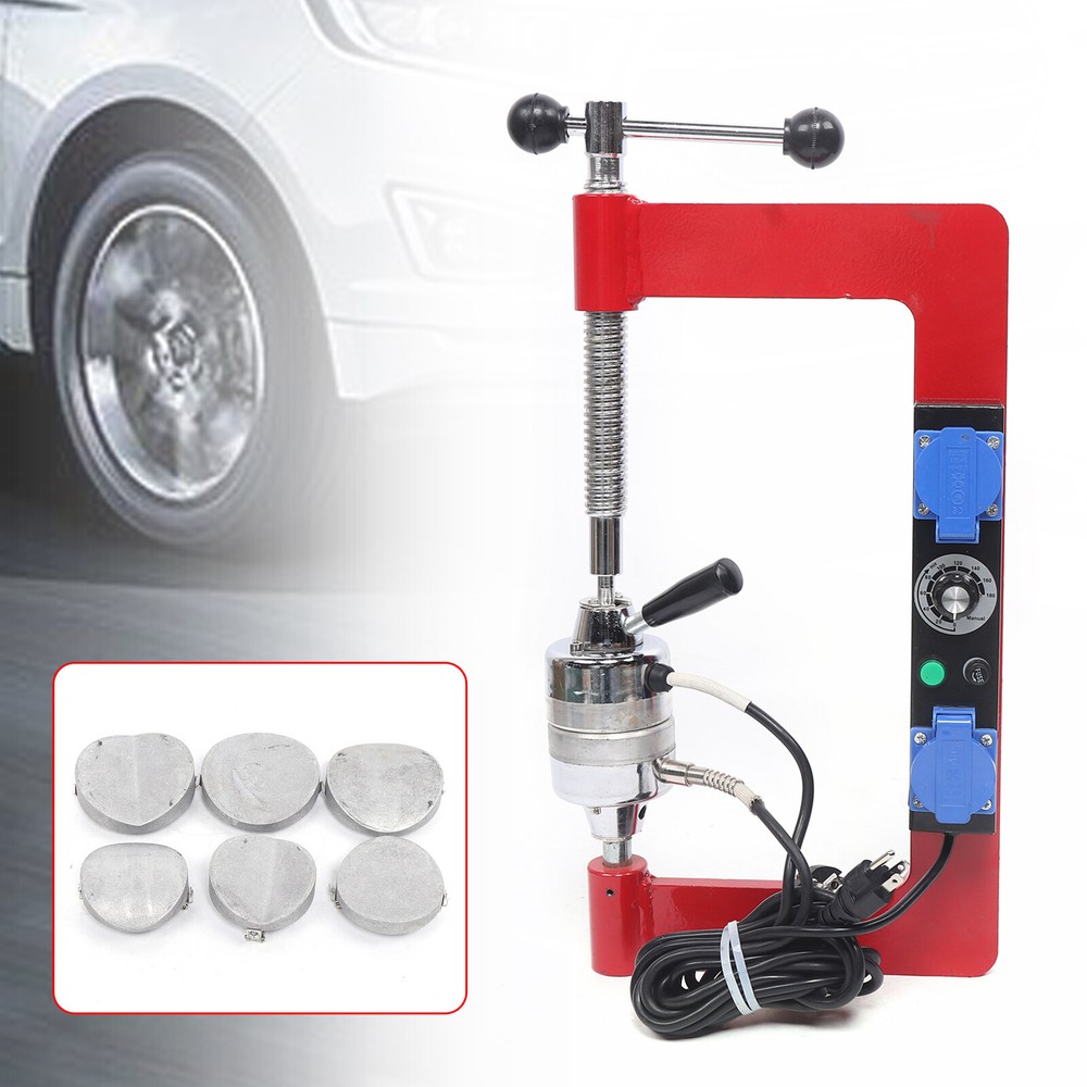 Tire Vulcanizing Machine with 6 Molds Tire Spreader Tool Spot Vulcanizer 110V