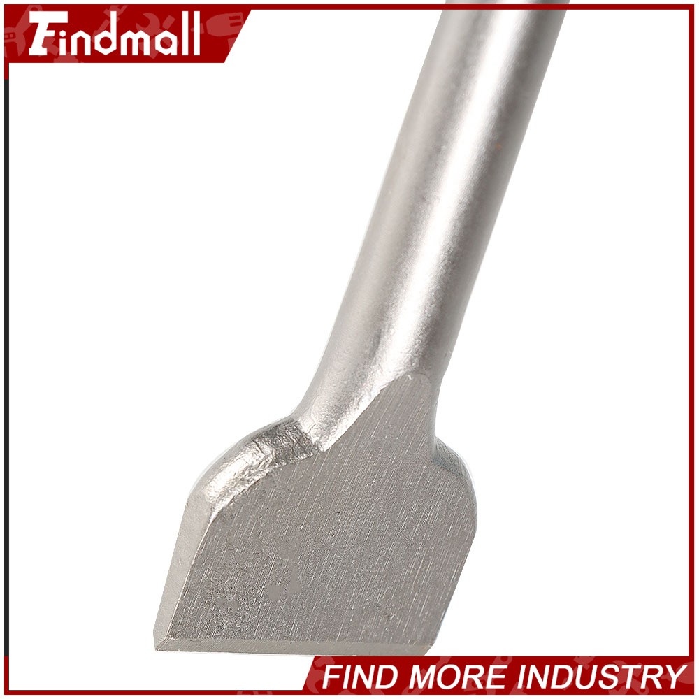 Findmall 3 Pack SDS Max Chisel Rotary Hammer Drill Chisel Bits Set For Drilling