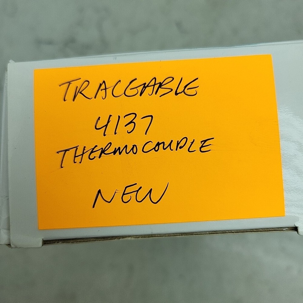 Traceable 4137 Thermocouple Thermometer 2 Input Type K