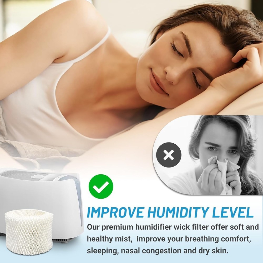 Humidifier Filter Replacement Pack for Honeywell 4 Pack Water Filters