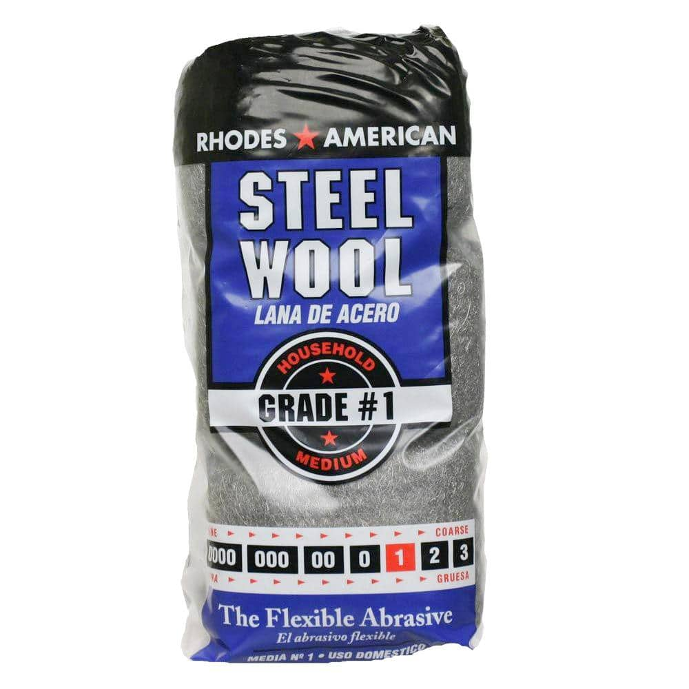 Medium Grade #1 Steel Wool (12-Pad)