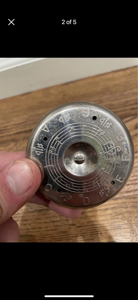 Vintage Chromatic Master Key Pitch Pipe *Untested*