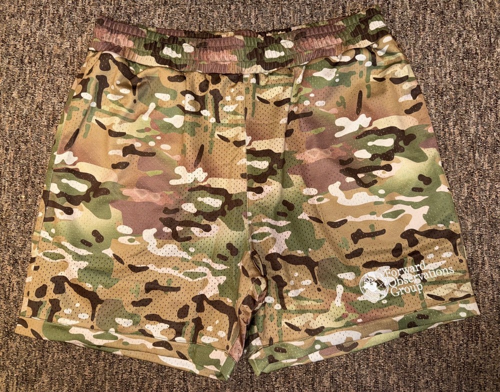 Forward Observations Group Mesh Gym Shorts 5" MultiCam