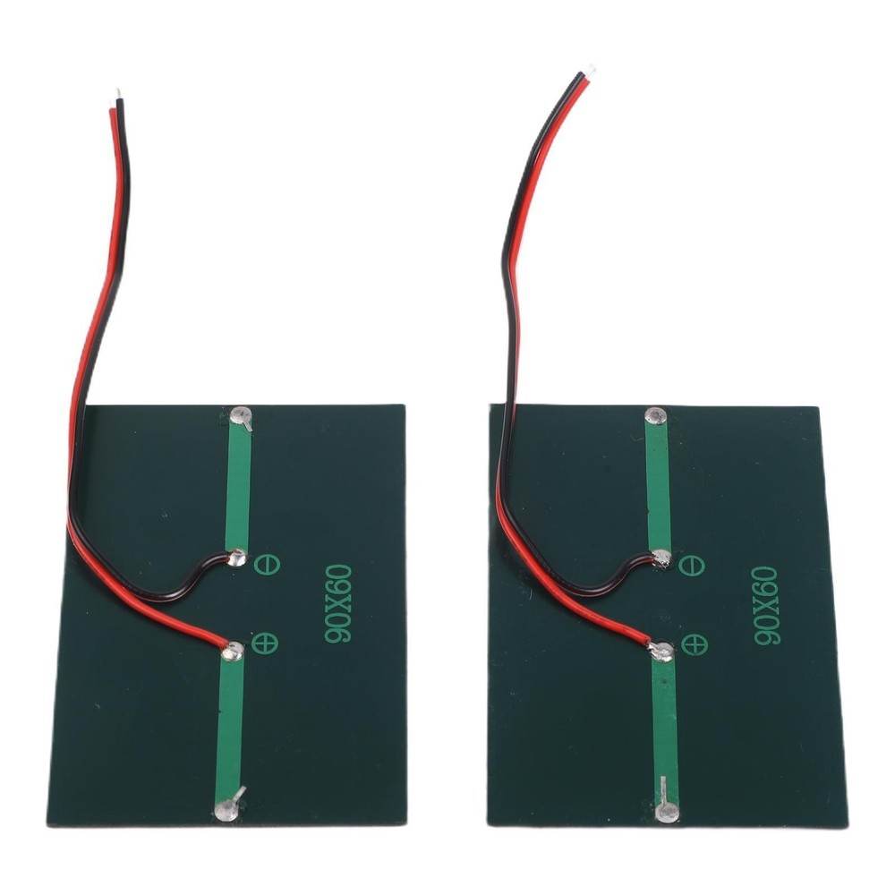 Efficient 6V Solar Panel with 15CM Cable for Various For DIY Applications
