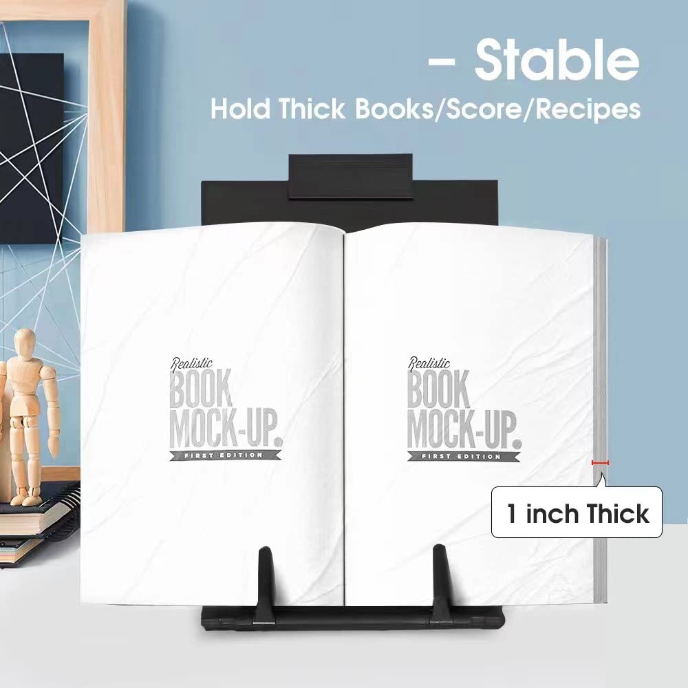 Adjustable Desktop Document Holder Stand for A4 Letter Music Book Tablet