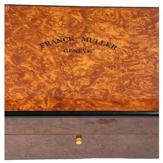 Franck Muller Watch Empty Box Case Storage Used