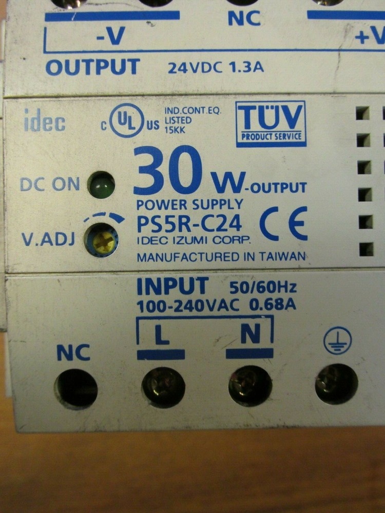 IDEC POWER SUPPLY CAT# PS5R-C24 .. VU-46