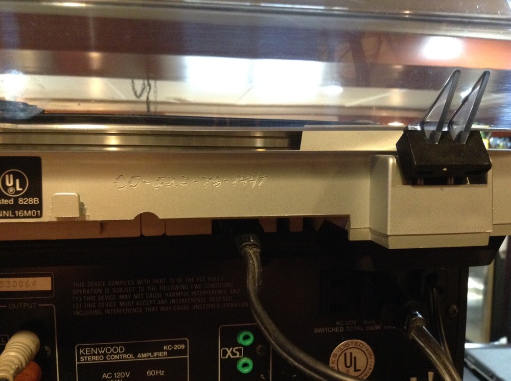 MCS 6205 Fully Automatic Turntable, Belt Drive. New Belt,cartridge,needle.