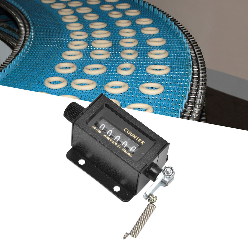Mechanical Counter Reset Accurate 5 Digit Counting Tool For Printing New