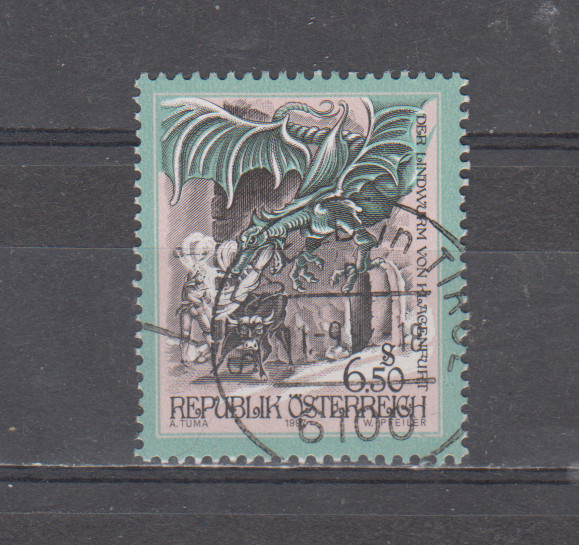 AUSTRIA :  1997 - USED  - SCOTT # 1731  LEGENDS