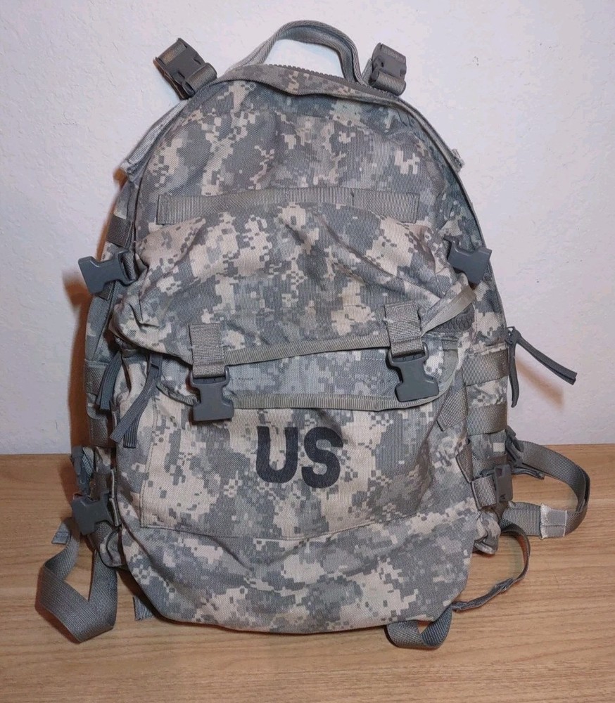 USGI OCP MOLLE II Medium Complete Rucksack Ruck Backpack Multi Camo w/ Frame