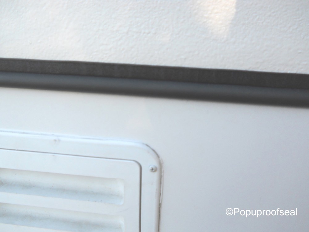 1996-2003 COLEMAN FLEETWOOD ABS ROOF SEAL 41' RUBBER GASKET POPUP TENT TRAILER