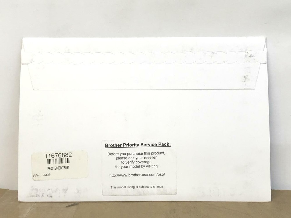 Brother Priority Service Pack with Protected Trust Encryption EEPT ✅✅✅ BRAND NEW