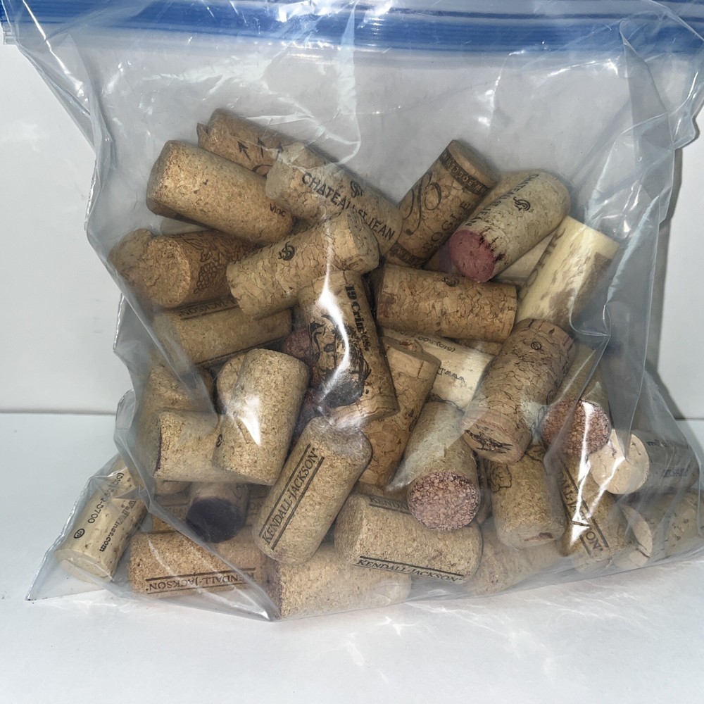 Lot 70 Wine Corks Used Crafting