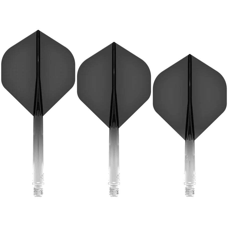 Mission Force 90 Molded Flight & Shaft System Gradient Black Standard No2 Medium