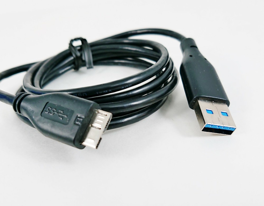 Authentic 4FT USB3.0 Cable Micro USB for Western Digital My Book External HDD