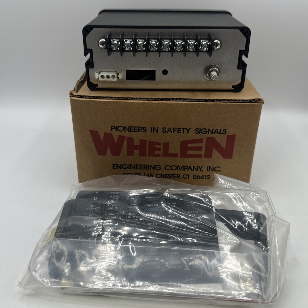 Whelen PCCHD1 Switch Box with bracket Perfect for Crown Vics