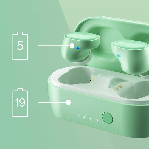 Skullcandy Sesh Evo True Wireless In-Ear Earbud - Pure Mint