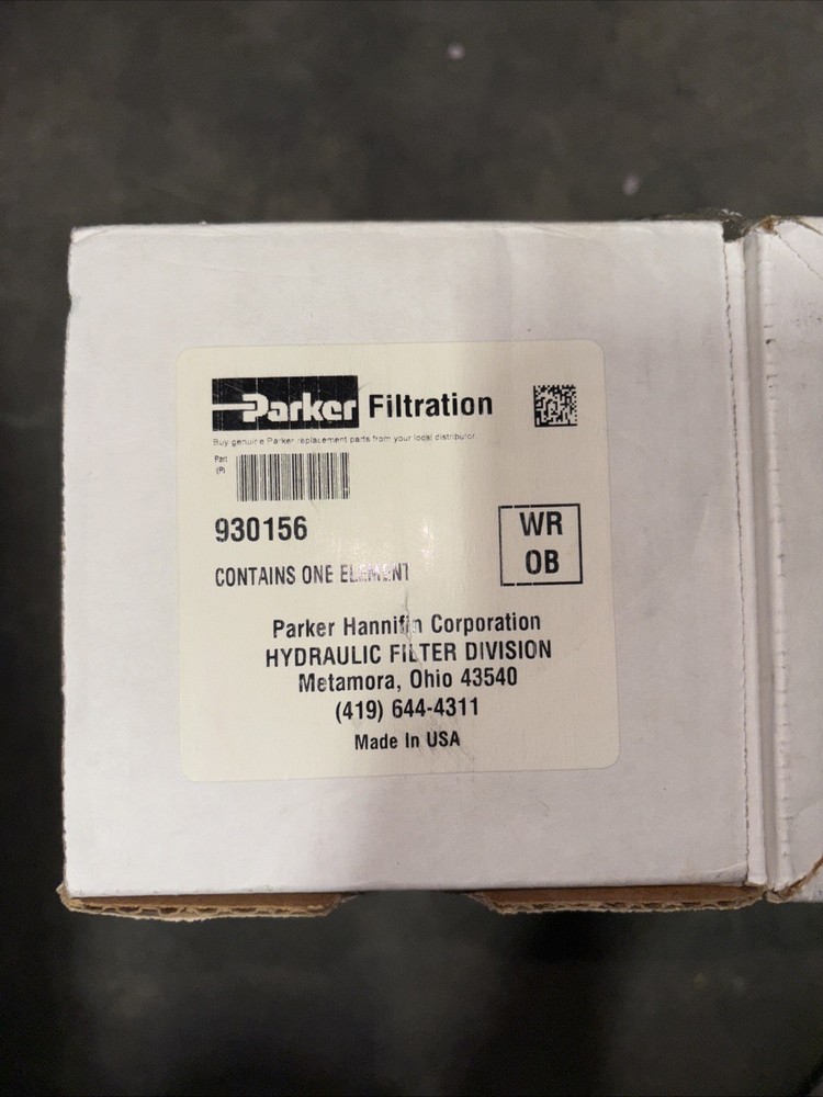 NEW!! PARKER 930156 FILTER ELEMENT