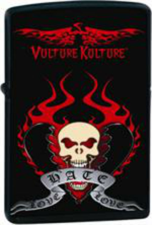 Authentic Vulture Kulture Love Hate  Zippo