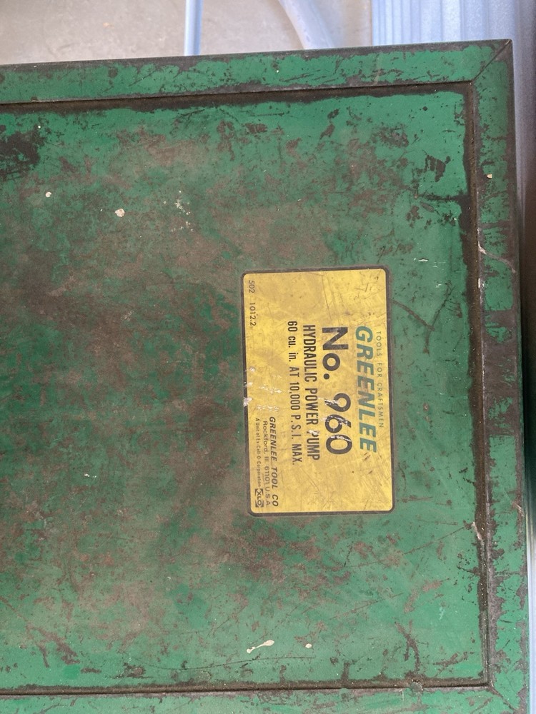 Hydraulic Rigid Conduit Bender