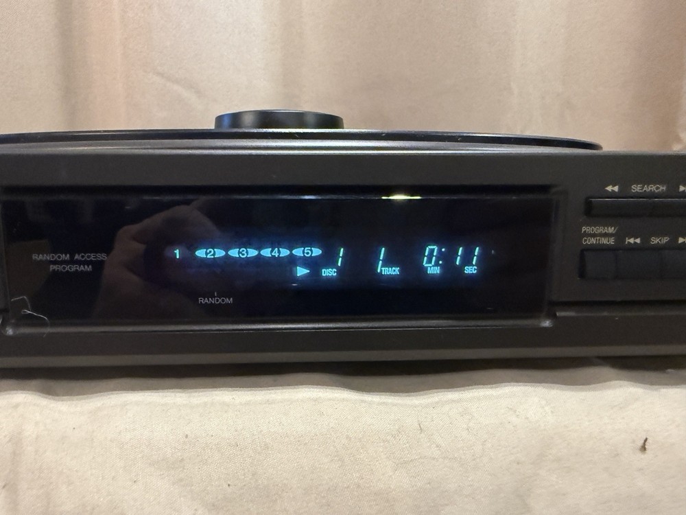 💙Technics SL-PC505 Audio 5 CD Carousel Compact Disc Player~Full Tested