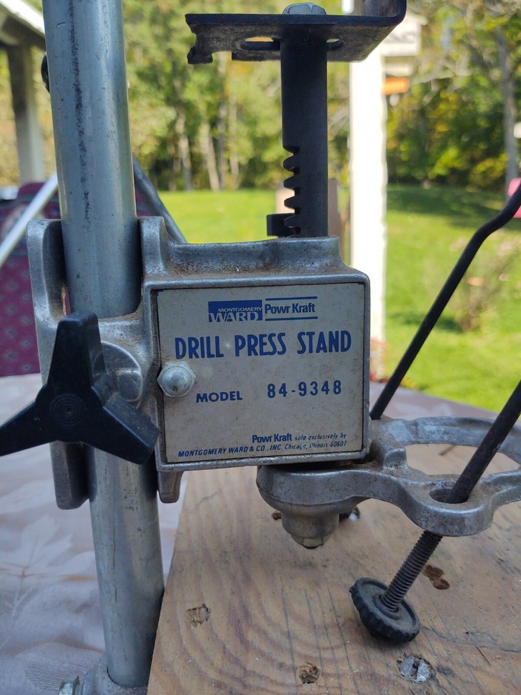 Montgomery Ward Drill Press Model 84-9348