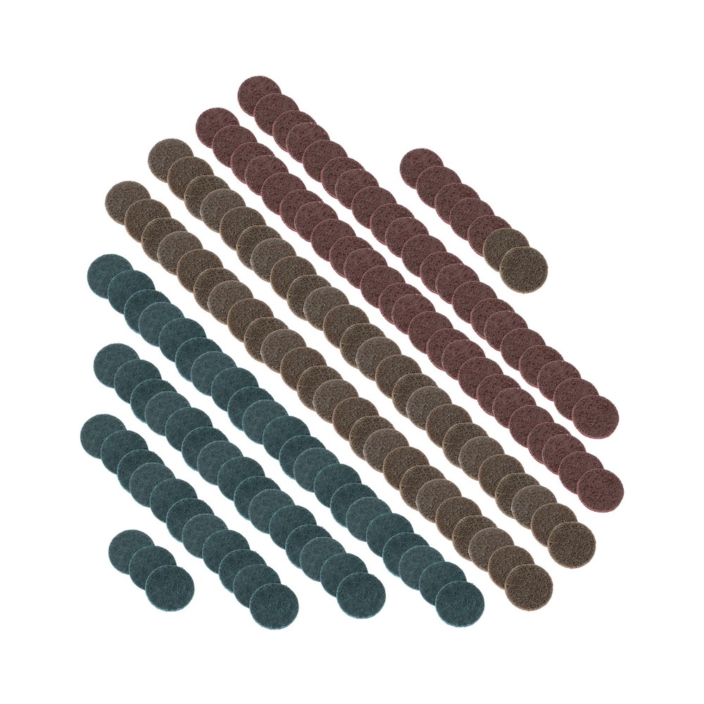 2 Inch Fine Medium and Coarse Quick Change Torque Sanding Discs Set - 150 Pack