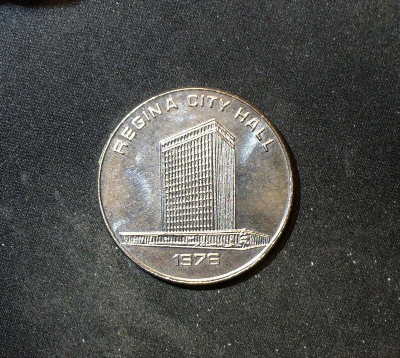 Regina Canada Town Hall Medal