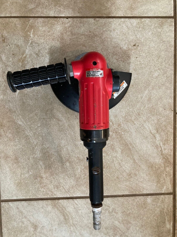 Universal Tool UT8763 7" Pneumatic Angle Grinder 7000 RPM