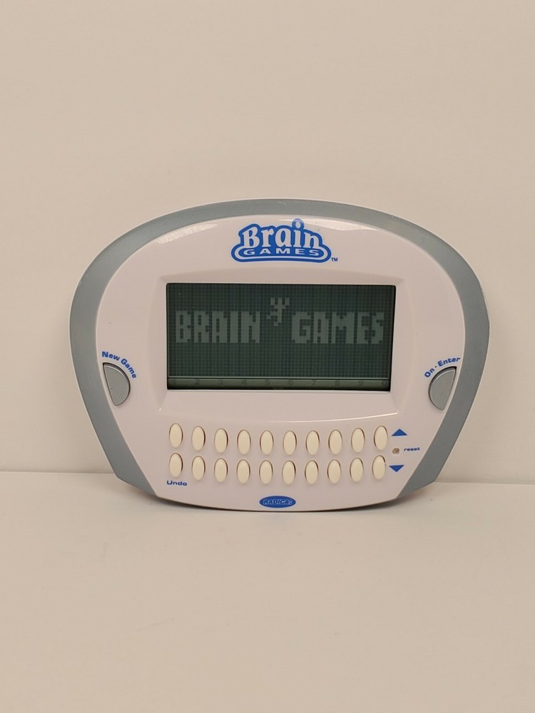Brain Games Handheld Video Game Radica 2006