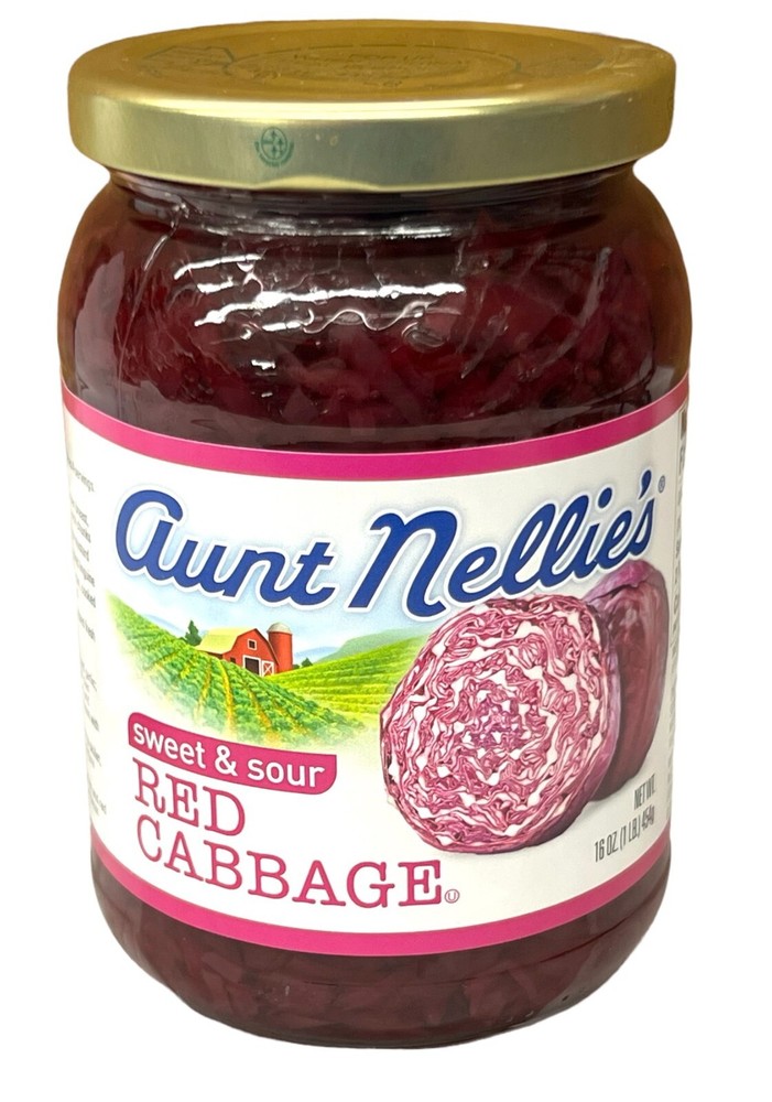 Aunt Nellie's Sweet & Sour Red Cabbage 16 oz