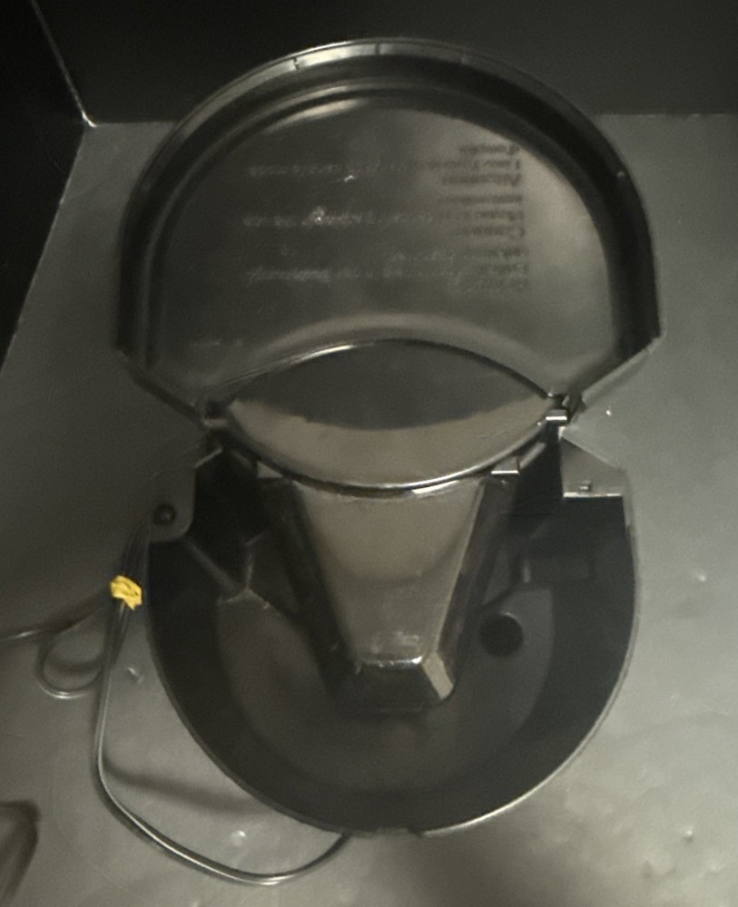 Braun Aromaster 4 Cup Black Coffee Maker Filter KF12B 3075 Tested