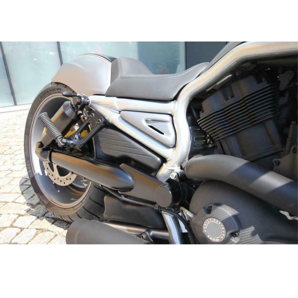 Chrome ABS Plastic Side Frame Tank Covers Kit For Harley Night V-Rod VRSCF VRSCX
