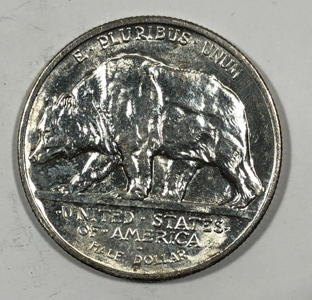 1925-S California Commemorative Half .50. UNC. Details.