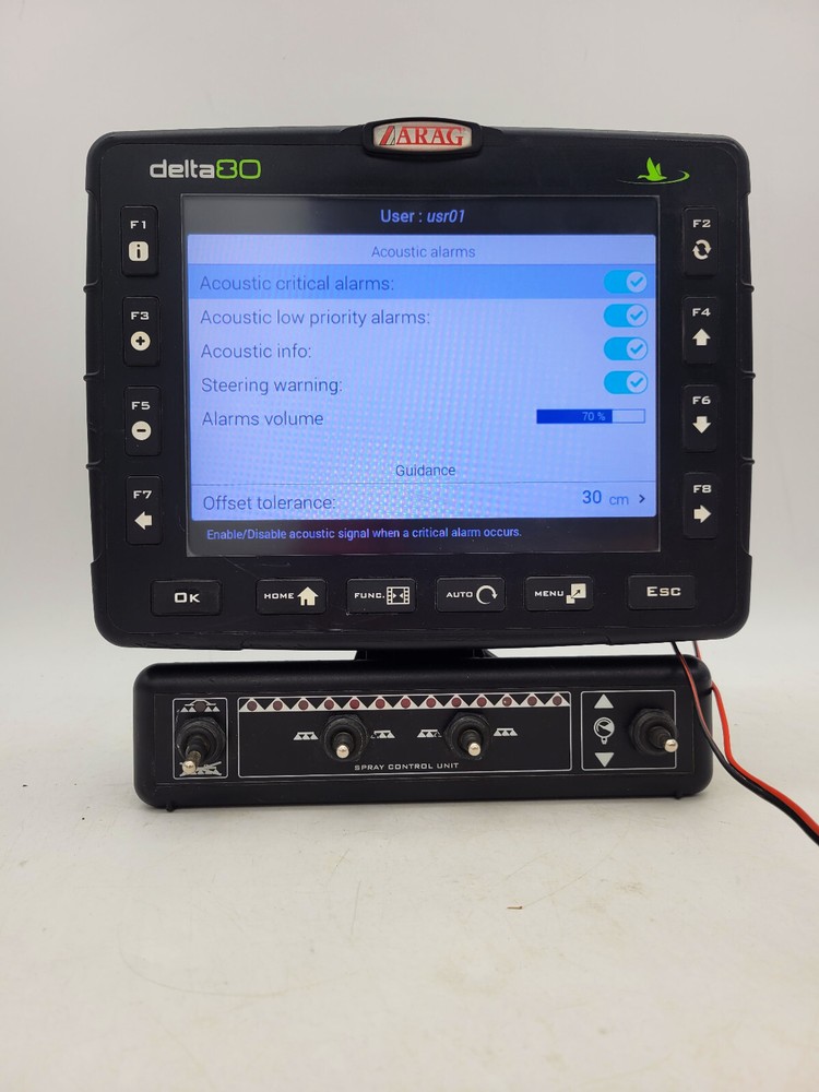Arag Spraying Computer Control Unit Terminal GPS Delta 80