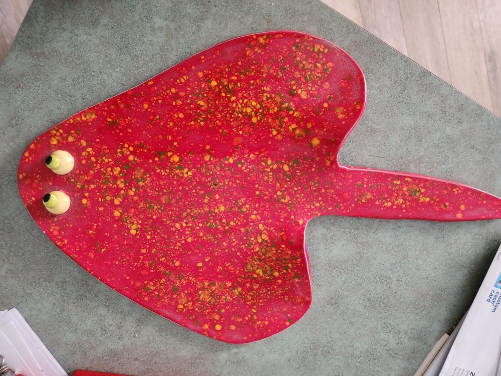Signed Pottery Stingray