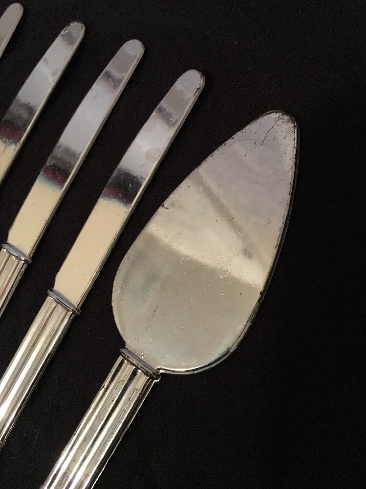 Vintage Plastic Toy Silverware Set
