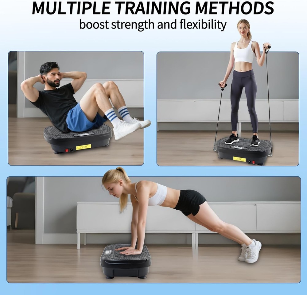 Vibration Plate Exercise Machine, Vibrating Plate for Lymphatic Drainage