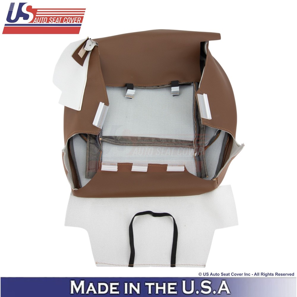 2018-2019 For Subaru Outback Leather Perf. Driver Bottom Seat Cover Java Brown