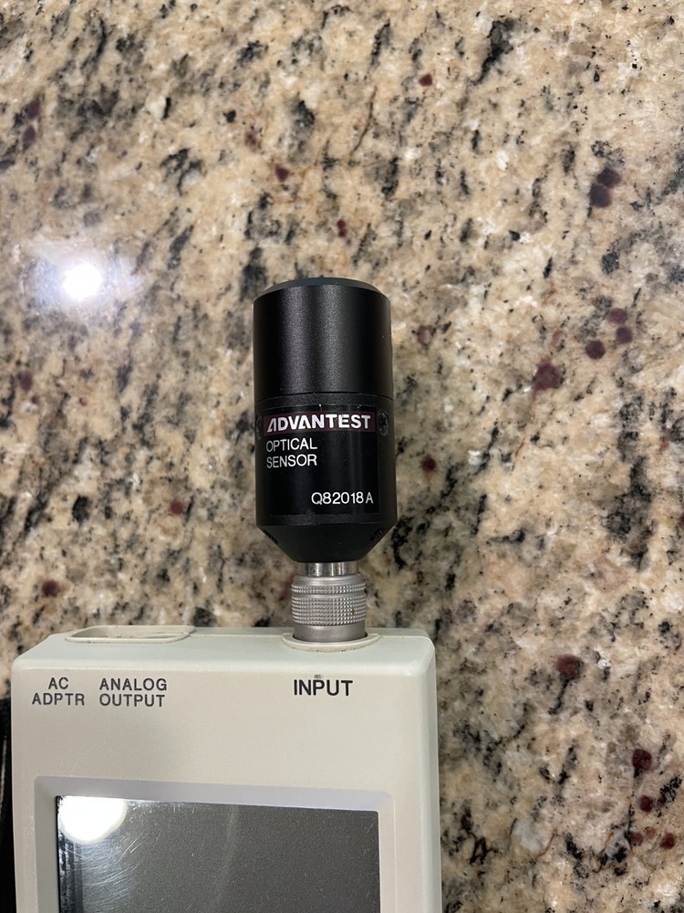 Advantest TQ8210 Optical Power Meter including Optical Sensor