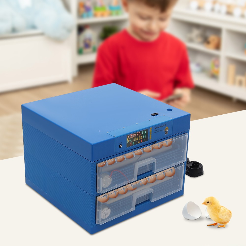 128 Egg Digital Incubator Poultry Egg Hatcher Machine Eggs Hatching Machine