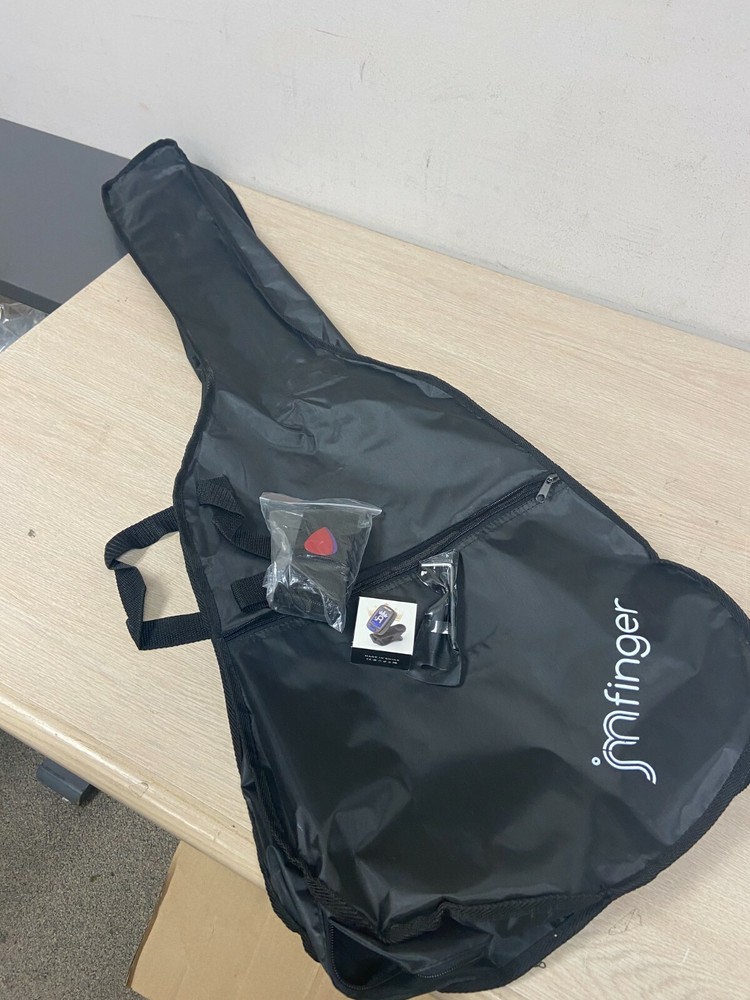 JMFinger Classical Guitar 30" Guitar accessory kit Case, Strap, Digital Tuner
